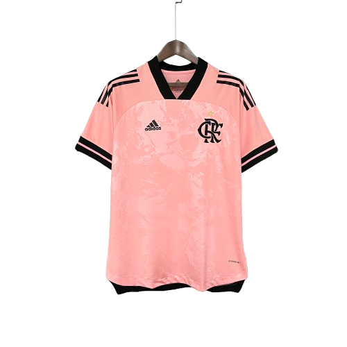 Camisa Retrô Flamengo Rosa 2020/21