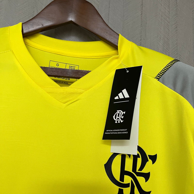 Camisa Flamengo Treino 2024/25 Amarelo