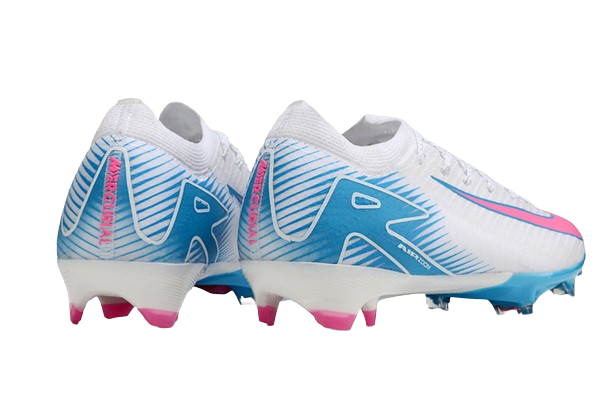 Chuteira Air Zoom Mercurial Vapor 16 Elite FG Campo - Branco e Azul