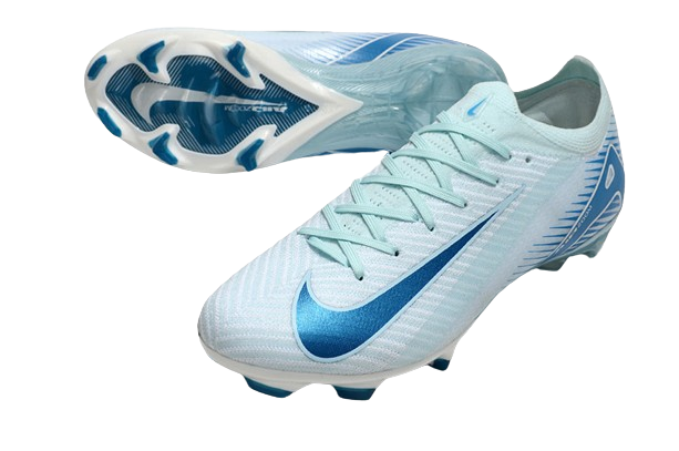 Chuteira Air Zoom Mercurial Vapor 16 Elite FG Campo - Azul e Branco