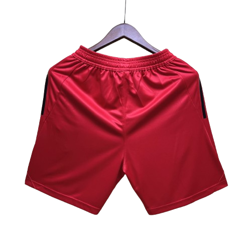 Shorts Flamengo 2023/24 Vermelho com Bolso Zyper