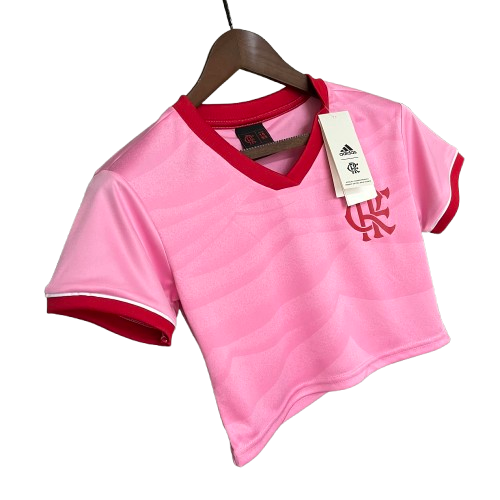 Camisa Flamengo Rosa 2023/24 Feminina